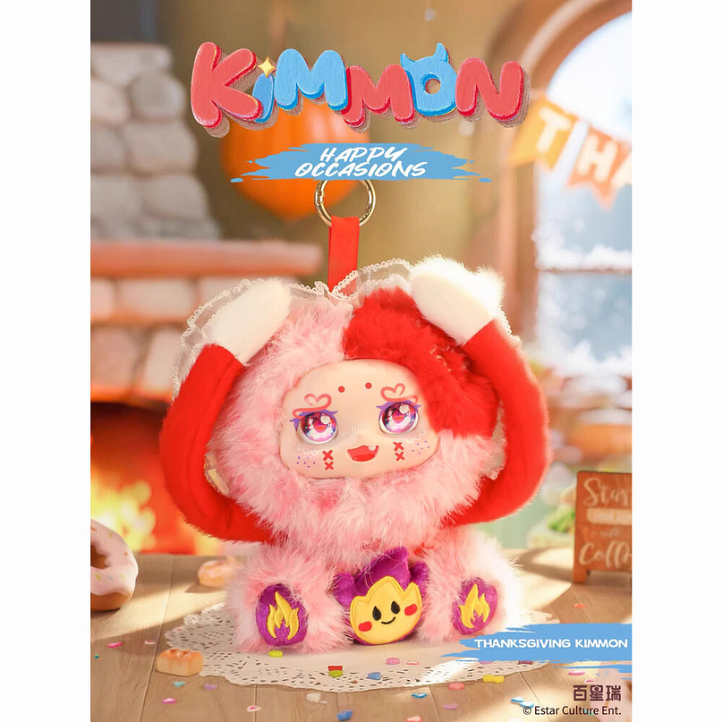 Porta-Chaves Blind Box Kimmon Ocasiões Felizes Figura Surpresa 11