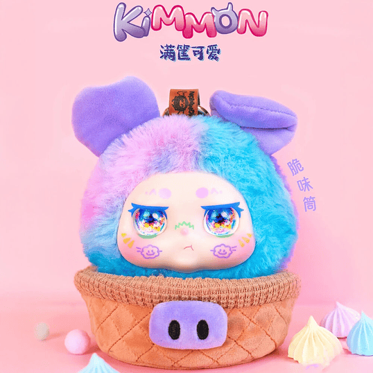 Porta-Chaves Blind Box Kimmon Cesta de Beleza Figura Surpresa 3