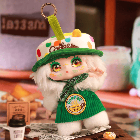 Porta-Chaves Blind Box Kimmon Vamos ao Café Figura Surpresa 6