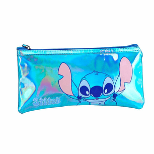 Estojo Stitch Disney com Fecho 22cm