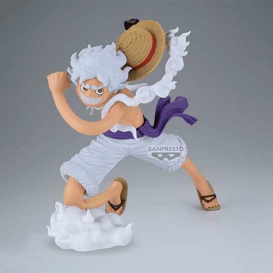 Figura Monkey D. Luffy Gear 5 Grandista One Piece 22cm 4