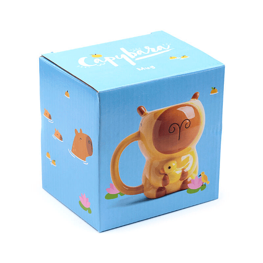 Caneca 3D Capivara em Cerâmica 2