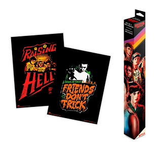 Conjunto 2 Mini Posters Stranger Things 38x52cm
