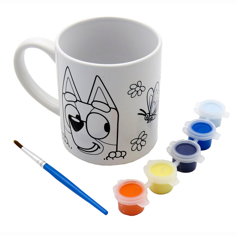 Caneca para Pintar Bluey 2