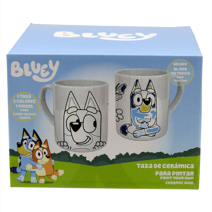 Caneca para Pintar Bluey 1