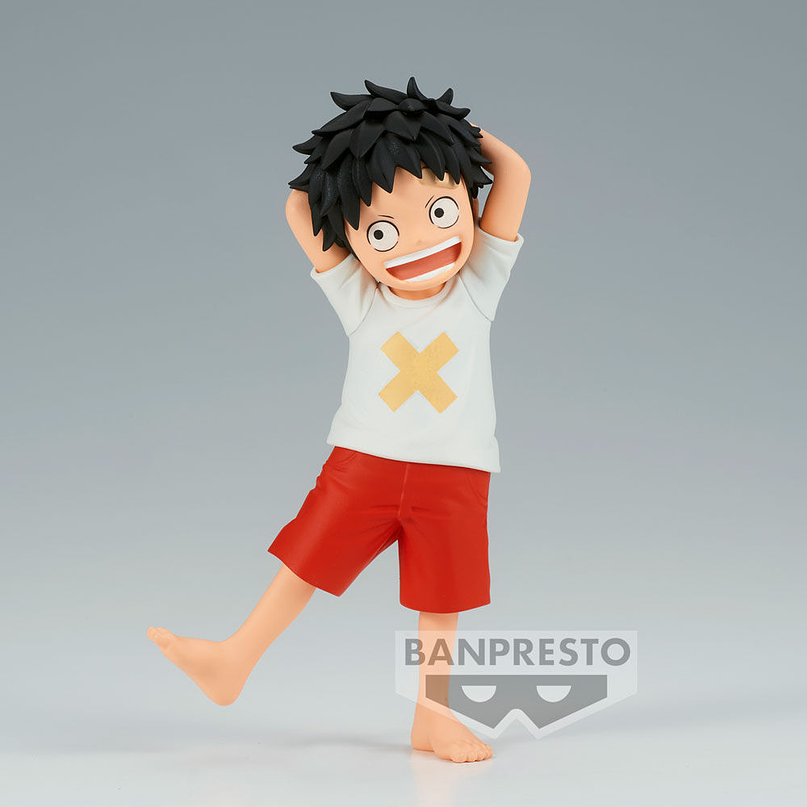 Figura Monkey D. Luffy Children The Grandline Series Film Red One Piece 12cm 3