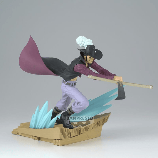 Figura Dracule Mihawk Senkozekkei One Piece 12cm 2