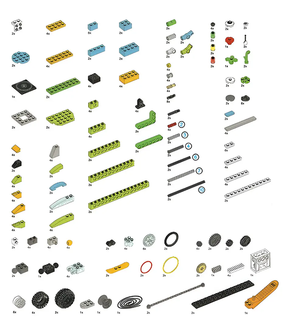 Set de 276 Piezas de Ladrillos para WeDo 2.0 2