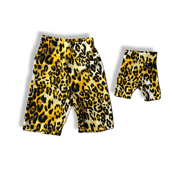 Biker Shorts Animal Print