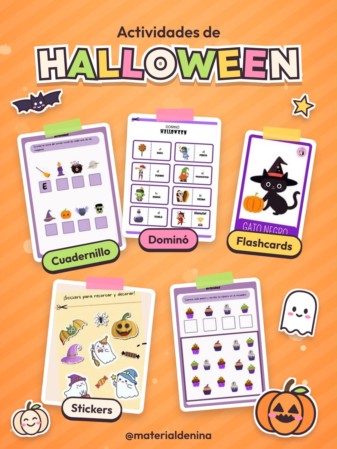 ⏰ OFERTA FLASH: RECURSOS DE HALLOWEEN Y NAVIDAD 🎃FIN DE AÑO🎃 3