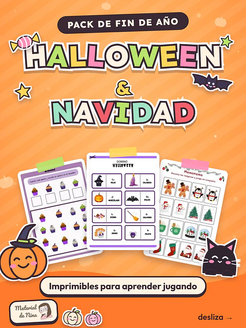 ⏰ OFERTA FLASH: RECURSOS DE HALLOWEEN Y NAVIDAD 🎃FIN DE AÑO🎃