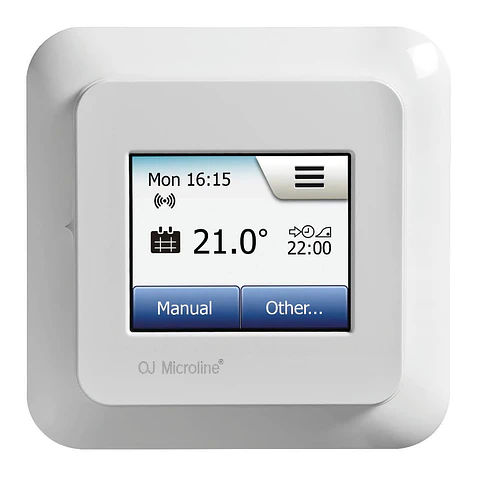 Termóstato tátil Wi-Fi OJ Microline OWD5 (611068) para Piso Radiante Elétrico