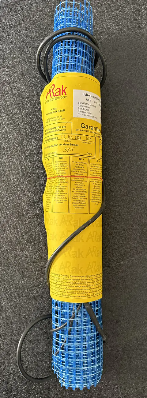 Tapete de Aquecimento para Laminado ARak FH L 2160 (50cm x 1200cm)