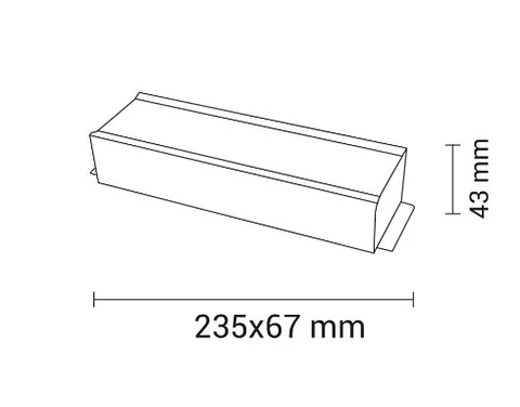 Fonte de alimentação metálica estanque (transformador) para fitas LED da Optonica (SKU 6112 / Modelo AC150-A7). Graças ao corpo em alumínio extrudido e ao nível de proteção IP67, é perfeita para insta