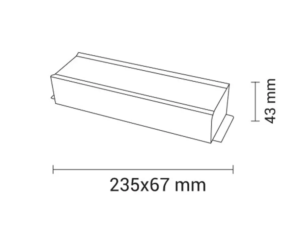 Fonte de alimentação metálica estanque (transformador) para fitas LED da Optonica (SKU 6112 / Modelo AC150-A7). Graças ao corpo em alumínio extrudido e ao nível de proteção IP67, é perfeita para insta 2
