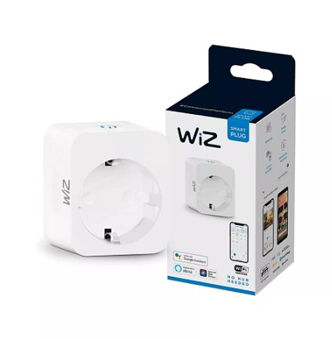 Tomada Inteligente Wi-Fi (Smart Plug) 2300W 10A - WiZ
