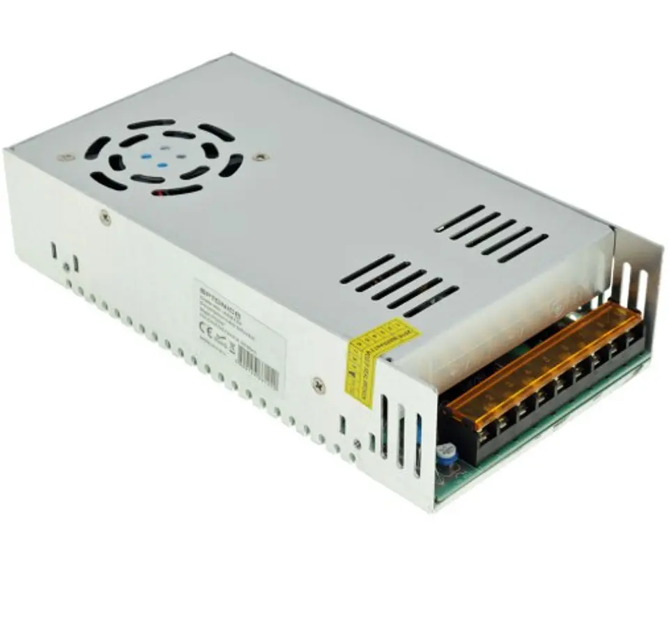 Fonte de Alimentação Metálica para Fita LED 500W (12V / 41.5A) com Ventoinha  1