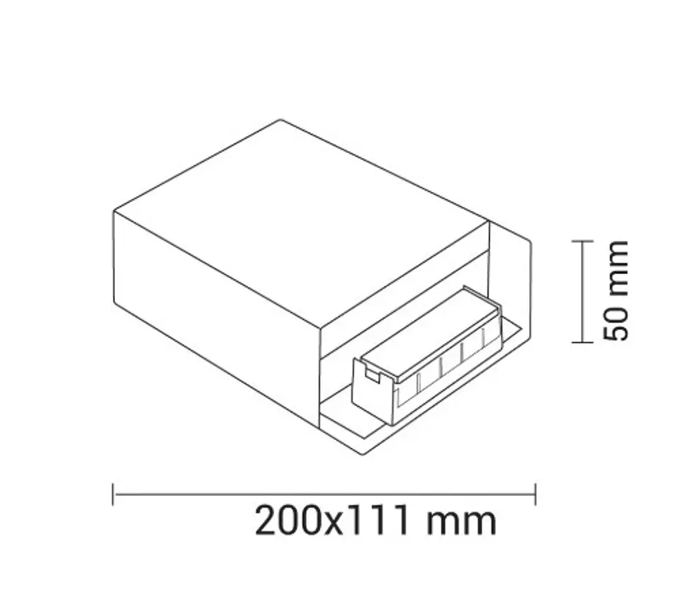 Fonte de Alimentação Metálica para Fita LED 250W (12V / 21A) 2