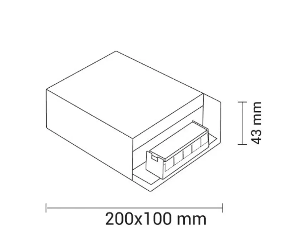 Fonte de Alimentação Metálica para Fita LED 150W (24V / 6.25A) 2