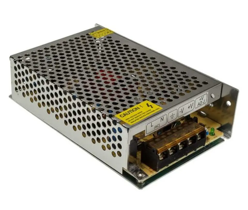 Fonte de Alimentação Metálica para Fita LED 60W (24V / 2.5A) 1