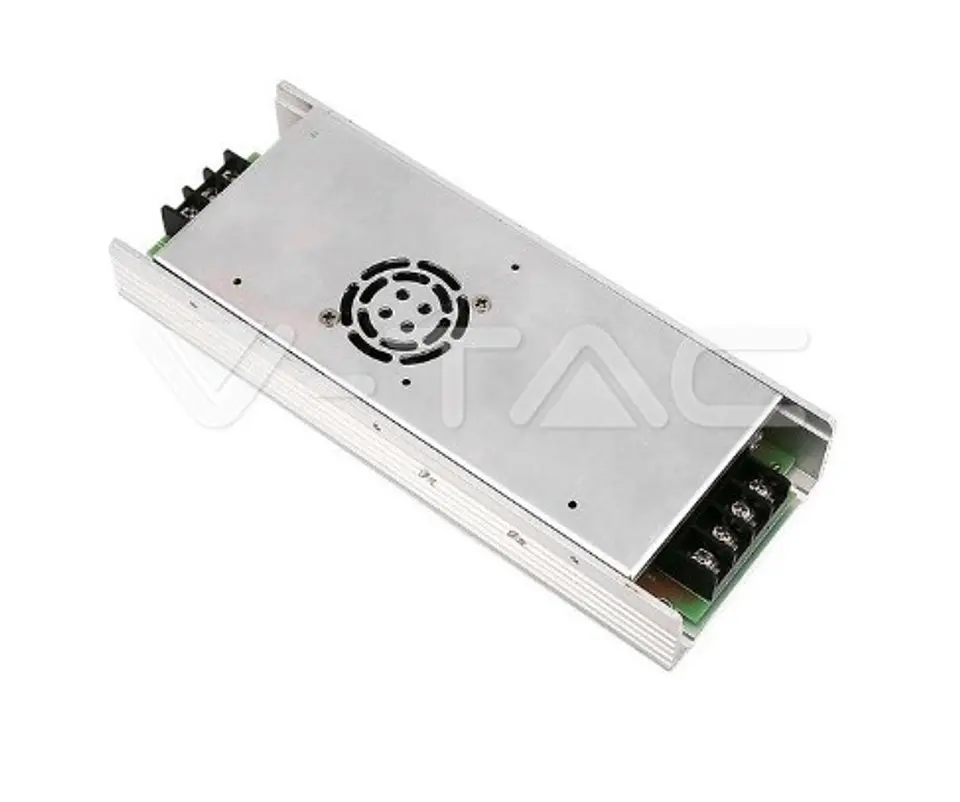 Fonte de Alimentação Metálica Slim para Fita LED 350W (12V / 30A) - V-TAC 1