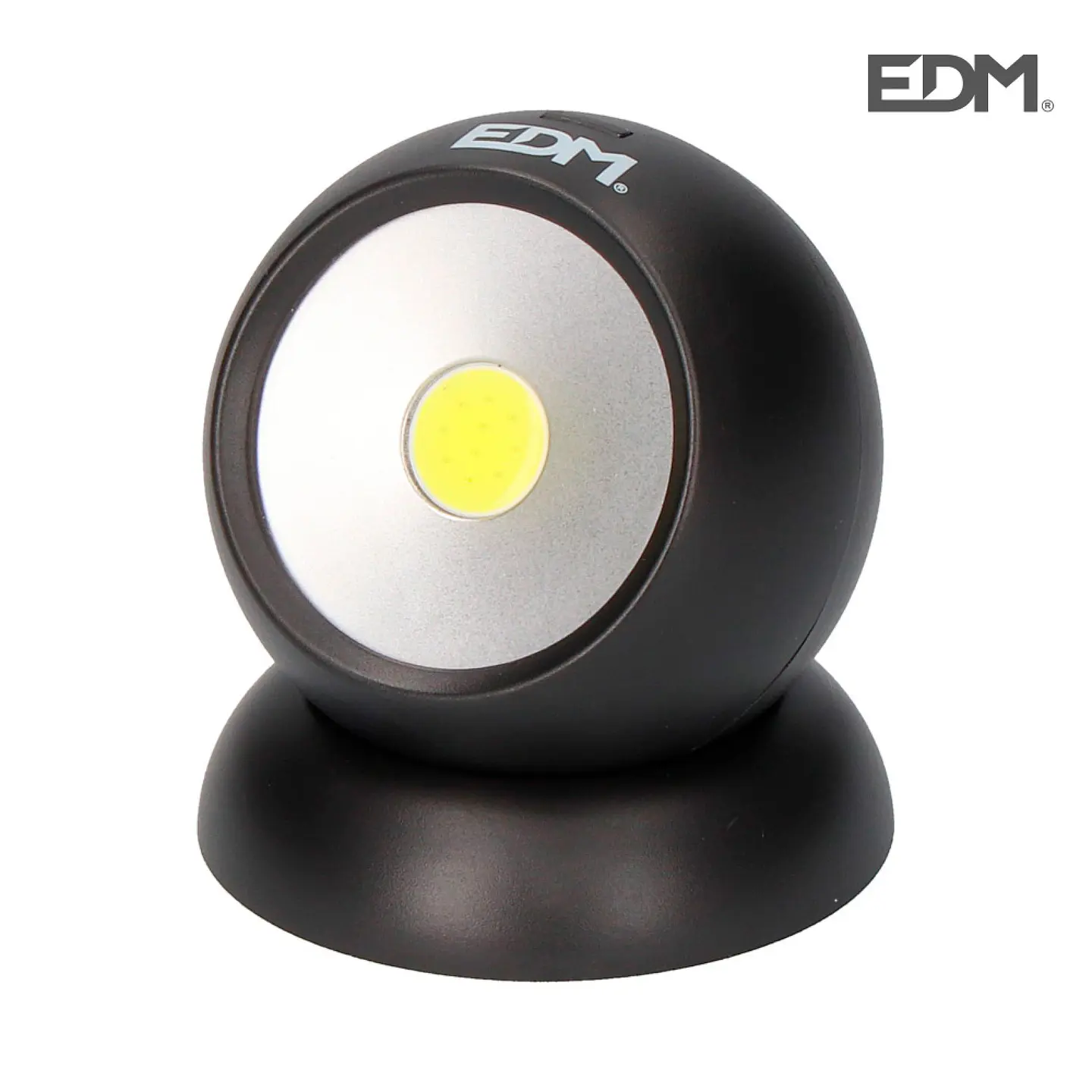 Foco/Lanterna LED XL Rotativo 360º com Íman 3W (120lm / 7000K) - EDM 1