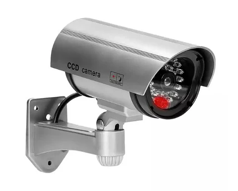 Câmara de Videovigilância Falsa (Dummy) com LED Intermitente