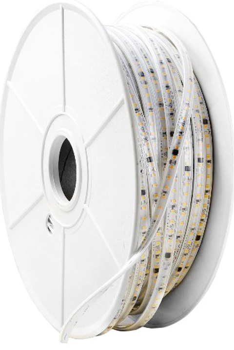 Fita LED 220V 1 metro (9W/m, IP65) SMD 2835 - Optonica Branco Quente