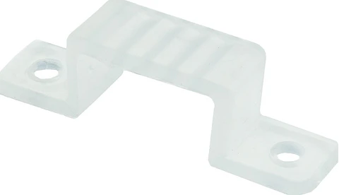 Clipe / Suporte de Fixação para Fita LED 2835/5730 - Optonica Transparente
