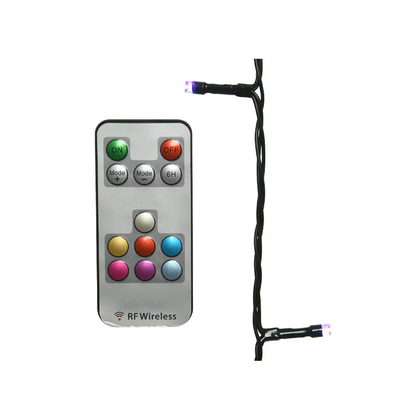 Grinalda LED Dançante com Comando Multicor 100 LEDs (IP44) 14,9m - LUMINEO 2
