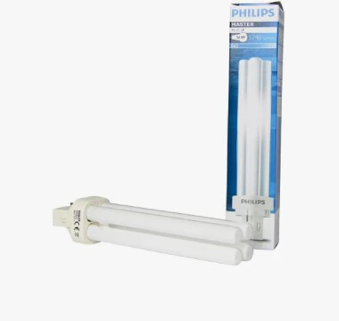 Lâmpada Fluorescente Compacta PHILIPS MASTER PL-C 2P 26W 830 (3000K) G24d-3