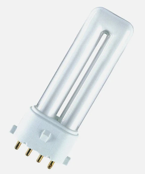 Lâmpada Fluorescente Compacta OSRAM DULUX S/E 7W/840 (4000K) 2G7 - 4 Pinos