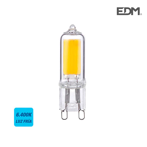 Lâmpada LED G9 Clássica 2W (Equiv. 25W) 220lm 6400K Luz Fria - EDM