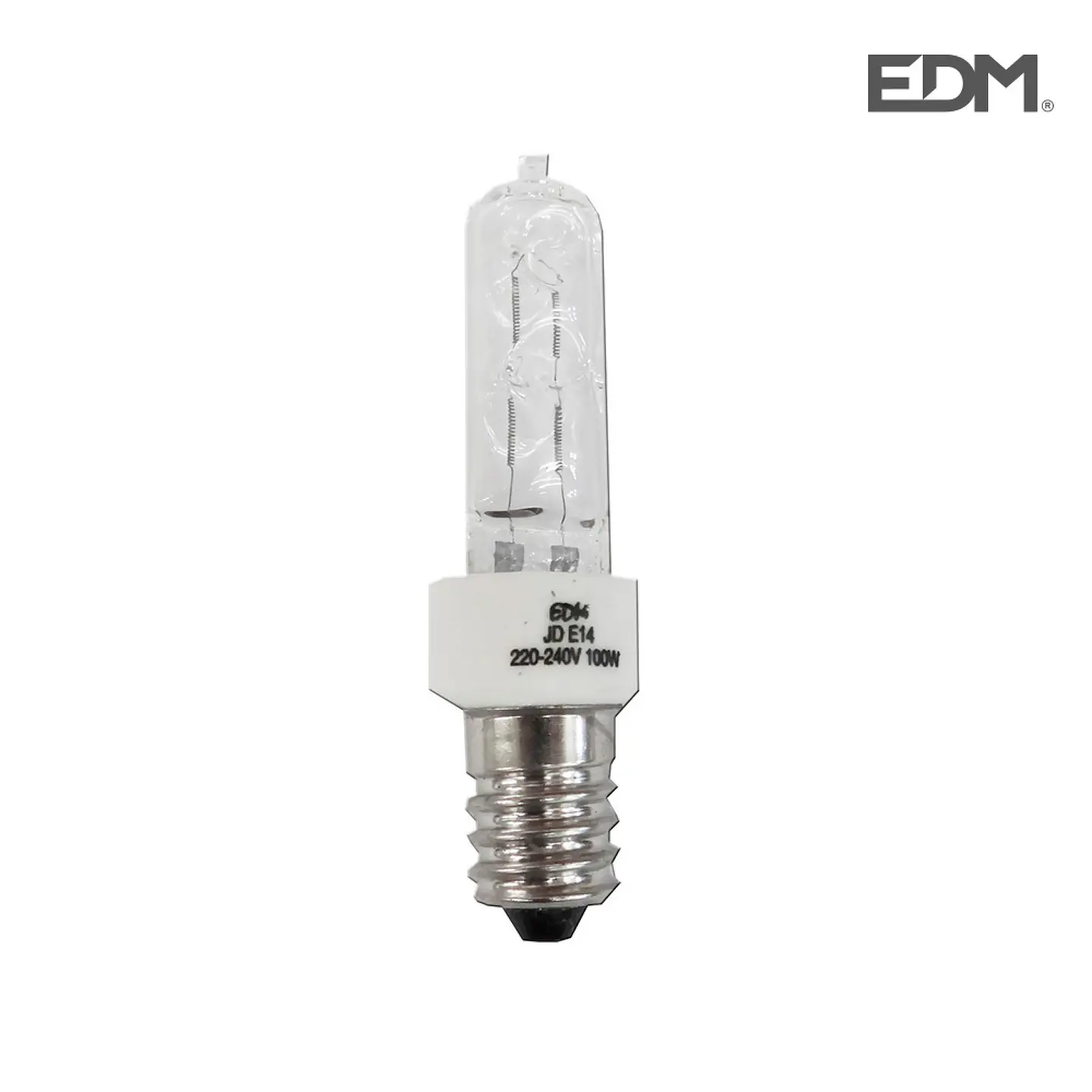 Lâmpada de Halogéneo JD E14 150W (4500lm) 220-240V - EDM 1