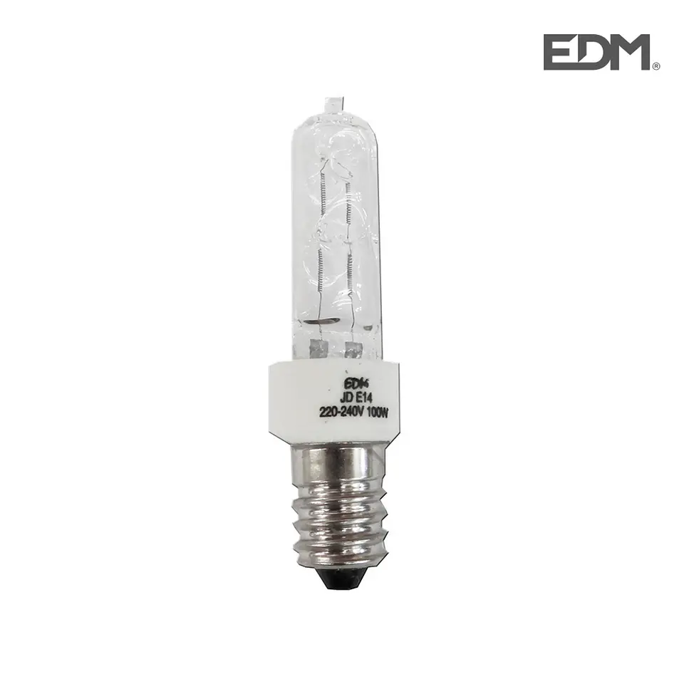 Lâmpada de Halogéneo JD E14 150W (4500lm) 220-240V - EDM 1