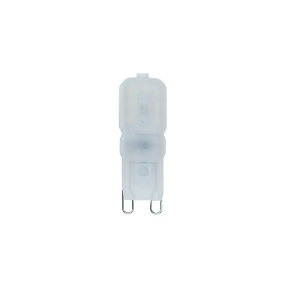 Lâmpada LED G9 3W (Equiv. 23W) 220lm 2800K Luz Quente Plástico - OPTONICA 1