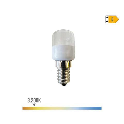 Lâmpada LED Frigorífico E14 0,5W (Equiv. 6W) 55lm 3200K Luz Quente - EDM
