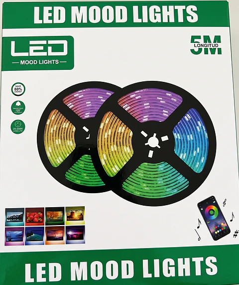 Kit Fita LED RGB Inteligente 5 Metros 5V (App & Modo Música) - YUXI