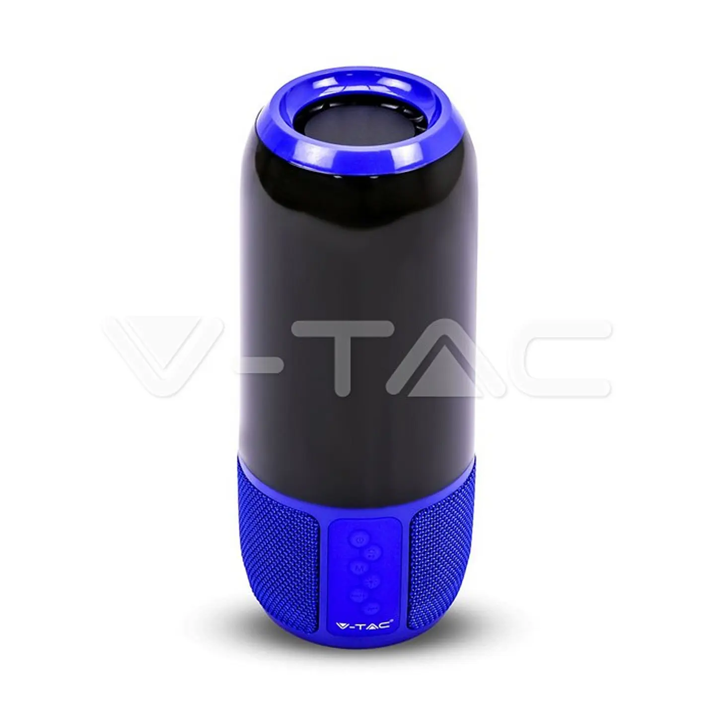 Candeeiro de Mesa LED RGB 2x3W com Altifalante Bluetooth e Bateria (Azul) - V-TAC 3