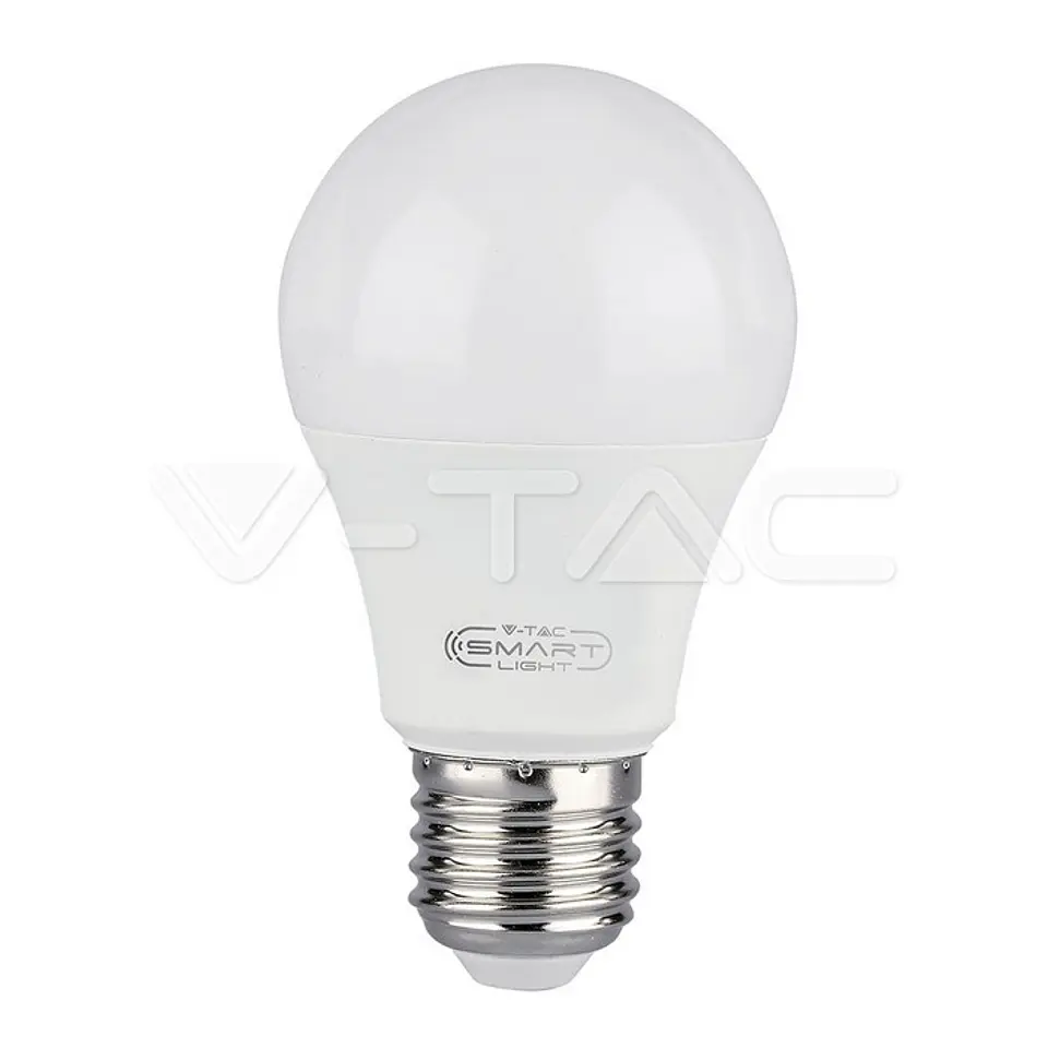 Lâmpada LED Inteligente A60 E27 11W (Equiv. 75W) 1055lm RGB+CCT - V-TAC 1