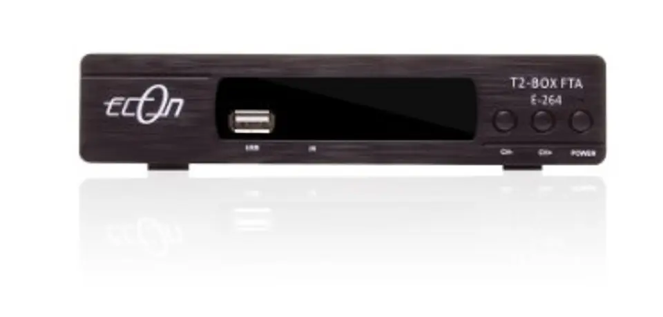 Recetor de TV Digital Terrestre HD - Econ Compact (DVB-T2/C H.265 HEVC) 1