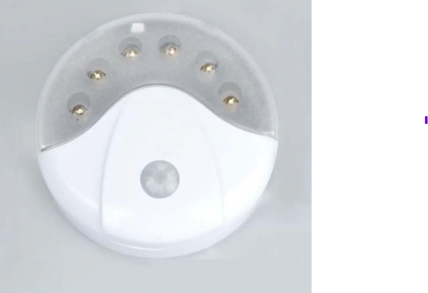 Candeeiro LED Suspenso c/ Sensor de Movimento e 6 LEDs (Pilhas AA) - OBLIK 1