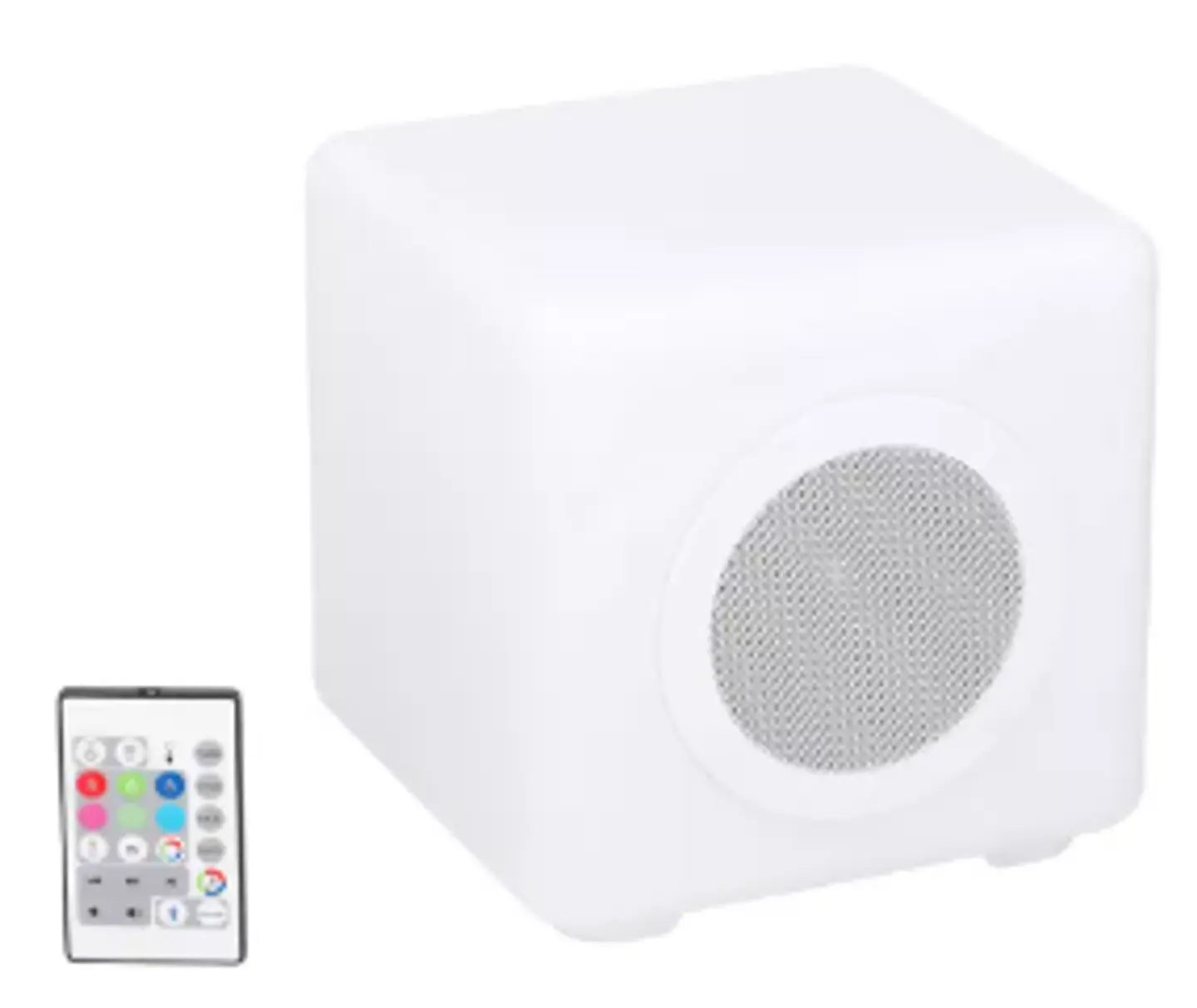 Портативная Bluetooth колонка DUNLOP для улицы с LED-подсветкой (IPX4, 20x20 см) 1