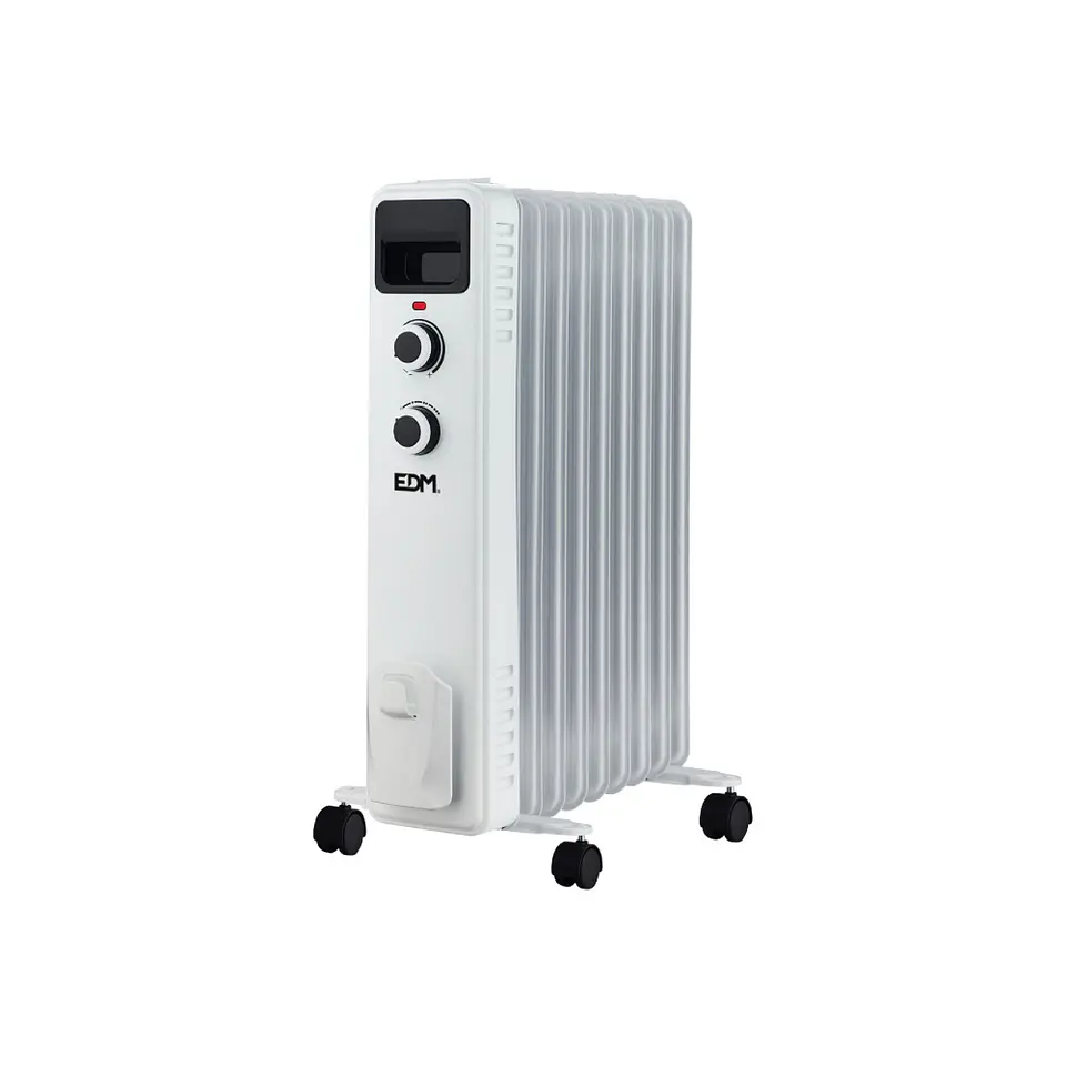 Radiador a Óleo EDM 2000W - 9 Elementos (Branco) 2