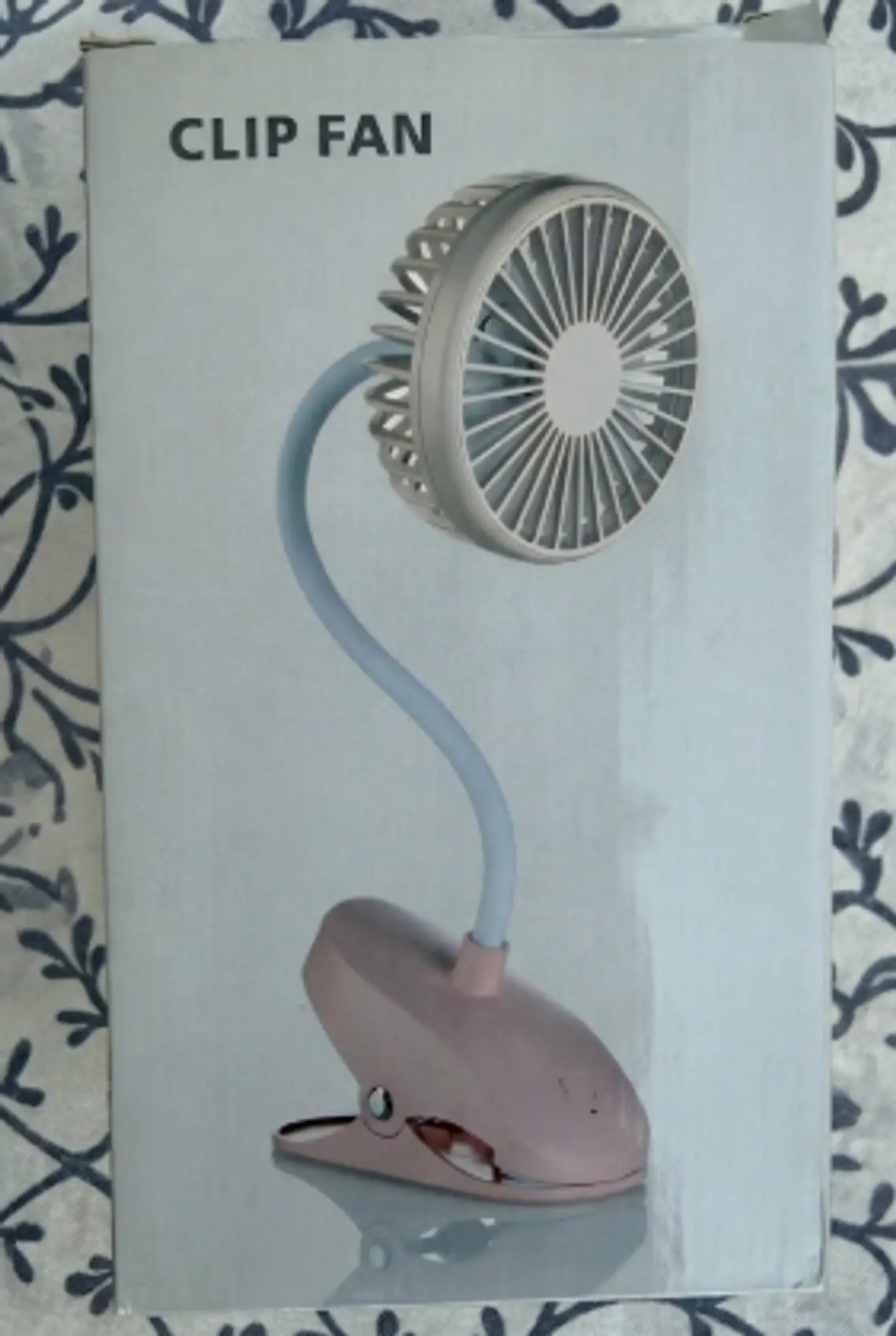 Ventilador Portátil Flexível com Pinça e Bateria Recarregável (Modelo A1) 1