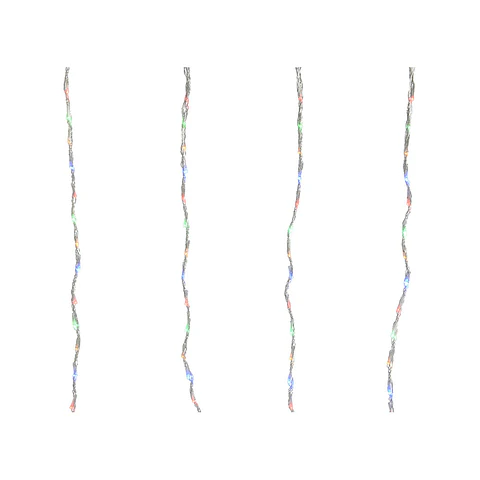 Cortina LED Efeito Cascata de Varanda 2x1m (Multicor)