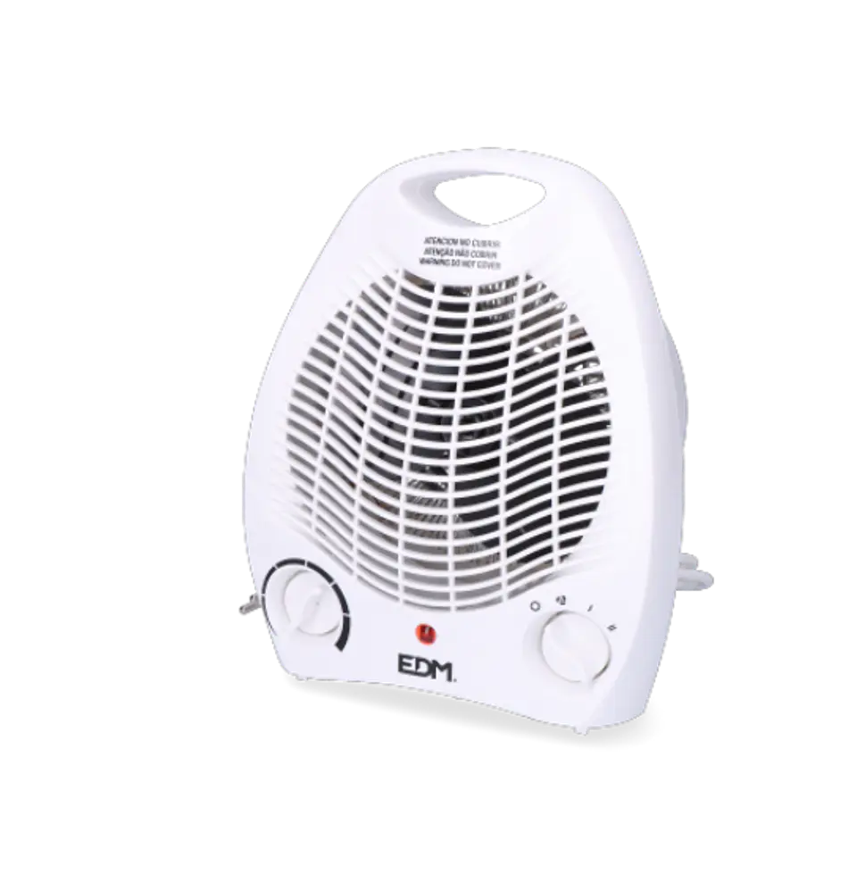 Termoventilador Compacto EDM 1000-2000W (Branco) 3