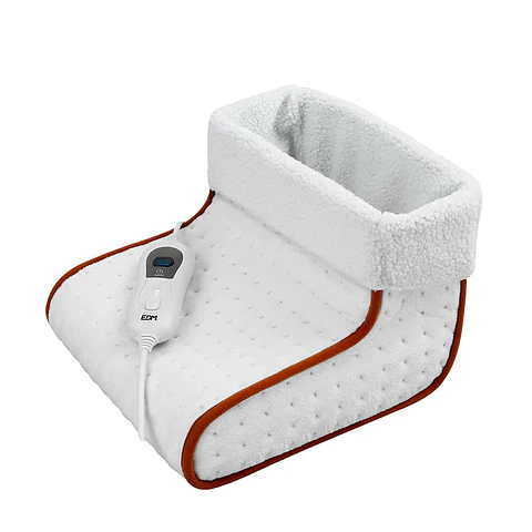 Bota Elétrica / Esquenta Pés EDM 100W (Branco) c/ Regulador de Temperatura