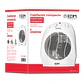 Termoventilador Vertical EDM 1000-2000W (Branco) - Thumbnail 3