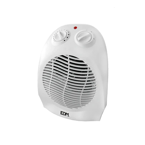 Termoventilador Vertical EDM 1000-2000W (Branco)